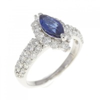 PT サファイヤ リング 0.79CT