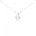 PT フラワー ダイヤモンド ネックレス 0.41CT
