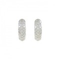 K18WG ダイヤモンド ピアス 1.70CT