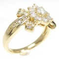 K18YG ダイヤモンド リング 0.51CT