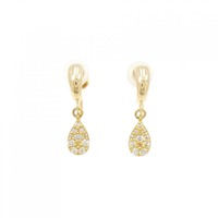 K18YG/K24YG ダイヤモンド イヤリング 0.20CT