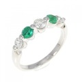 PT エメラルド リング 0.27CT