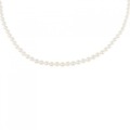 シルバークラスプ アコヤパール ネックレス 3-3.5mm