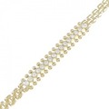 K18YG ダイヤモンド ブレスレット 1.35CT