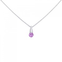 PT サファイヤ ネックレス 0.862CT