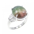 PT トルマリンキャッツアイ リング 11.28CT