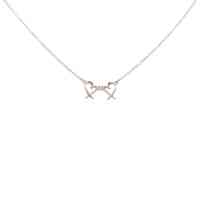 ティファニー ダブルラビングハート ネックレス