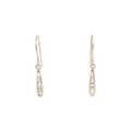 K18PG ダイヤモンド ピアス 0.14CT