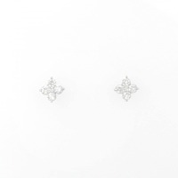 PT フラワー ダイヤモンド ピアス 0.50CT