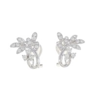 クイーン ダイヤモンド イヤリング 0.86CT