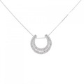 K18WG ダイヤモンド ネックレス 0.50CT