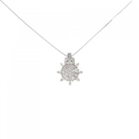 K18WG ダイヤモンド ネックレス 0.29CT