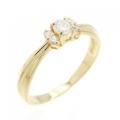 K18YG ダイヤモンド リング 0.11CT