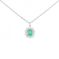 PT エメラルド ネックレス 1.68CT