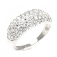 PT パヴェ ダイヤモンド リング 1.00CT