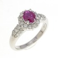 PT ルビー リング 0.30CT