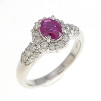PT ルビー リング 0.30CT