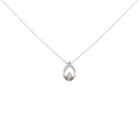 【新品】PT ダイヤモンド ネックレス 0.02CT