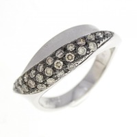 K18WG ダイヤモンド リング 0.26CT