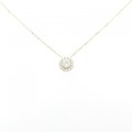 K18YG ダイヤモンド ネックレス 0.214CT
