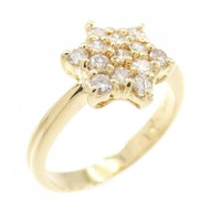 K18YG ダイヤモンド リング 0.4CT