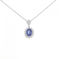 PT サファイヤ ネックレス 2.11CT