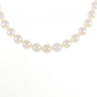 シルバークラスプ アコヤパール ネックレス 7.5-8mm