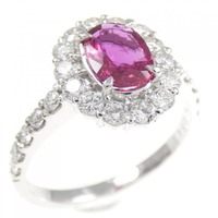 PT ルビー リング 0.642CT