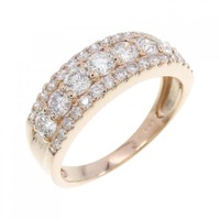 【新品】K18PG ダイヤモンド リング 1.00CT