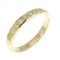 K18YG ダイヤモンド リング 0.25CT