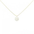【リメイク】K18YG ダイヤモンド ネックレス 0.789CT LY VVS1 EXT H&C