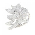 750WG ダイヤモンド リング 2.28CT