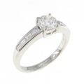 PT ダイヤモンド リング 0.566CT E SI2 EXCELLENT