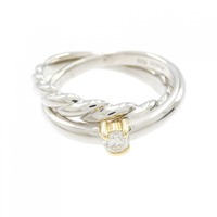 PT/K18YG ダイヤモンド リング 0.10CT