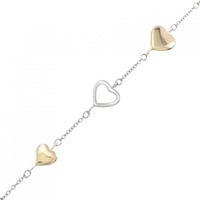 ティファニー マルチハート ブレスレット