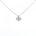 K18WG ダイヤモンド ネックレス 0.20CT