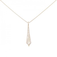 K18PG ダイヤモンド ネックレス 0.55CT