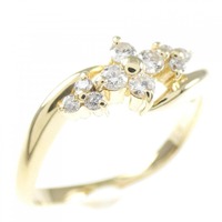 K18YG ダイヤモンド リング 0.16CT
