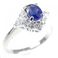 PT サファイヤ リング 0.51CT