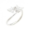750WG ダイヤモンド リング 0.54CT