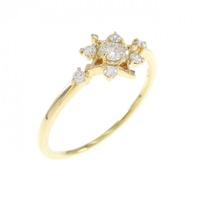【新品】K18YG ダイヤモンド リング 0.16CT