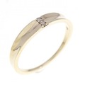 K10YG ダイヤモンド リング 0.01CT