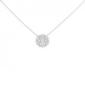 K18WG ダイヤモンド ネックレス 0.40CT