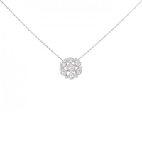 K18WG ダイヤモンド ネックレス 0.40CT