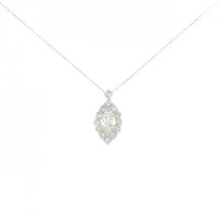 【新品】PT ダイヤモンド ネックレス 0.26CT