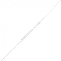 14KWG/K18WG ダイヤモンド ブレスレット