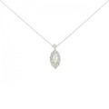 【新品】PT ダイヤモンド ネックレス 0.20CT