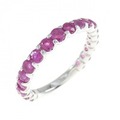 K18WG ルビー リング 1.71CT