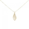 K18YG ダイヤモンド ネックレス 0.15CT