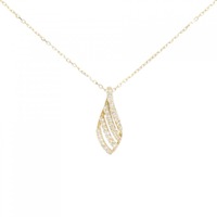 K18YG ダイヤモンド ネックレス 0.15CT